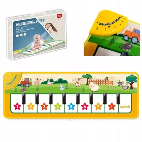 Muzyczna Mata Edukacyjna Ze Zwierzątkami – Pianinko, Dźwięki