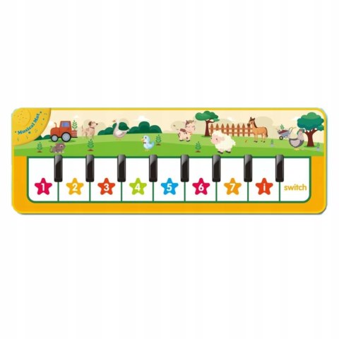 Muzyczna Mata Edukacyjna Ze Zwierzątkami – Pianinko, Dźwięki