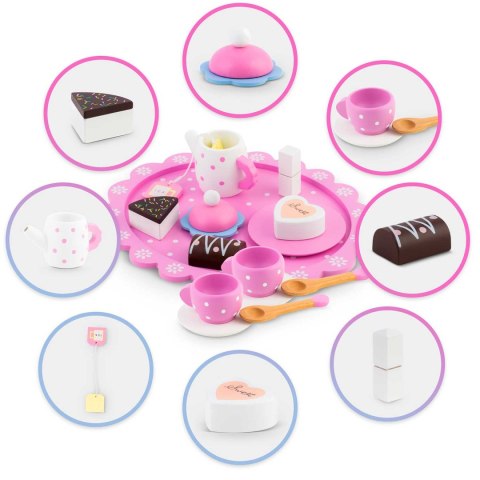 Zabawka Drewniana Zestaw do Herbaty i Kawy - Ricokids RK-869 Zabawka Drewniana Zestaw do Herbaty i Kawy - Ricokids RK-869