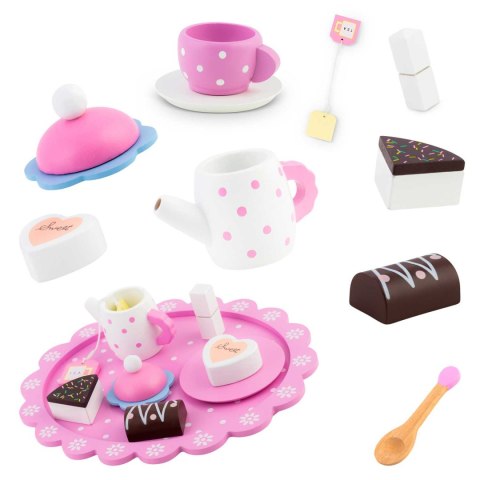 Zabawka Drewniana Zestaw do Herbaty i Kawy - Ricokids RK-869 Zabawka Drewniana Zestaw do Herbaty i Kawy - Ricokids RK-869