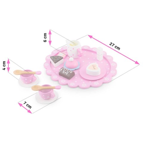 Zabawka Drewniana Zestaw do Herbaty i Kawy - Ricokids RK-869 Zabawka Drewniana Zestaw do Herbaty i Kawy - Ricokids RK-869