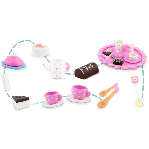 Zabawka Drewniana Zestaw do Herbaty i Kawy - Ricokids RK-869 Zabawka Drewniana Zestaw do Herbaty i Kawy - Ricokids RK-869