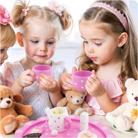 Zabawka Drewniana Zestaw do Herbaty i Kawy - Ricokids RK-869 Zabawka Drewniana Zestaw do Herbaty i Kawy - Ricokids RK-869