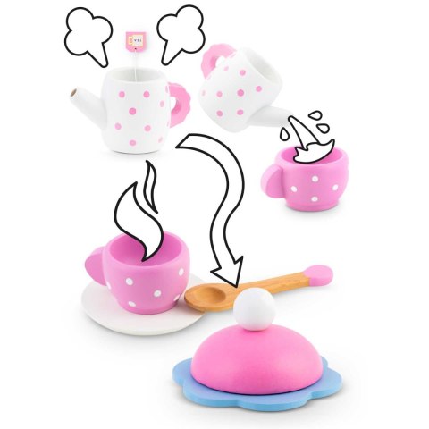Zabawka Drewniana Zestaw do Herbaty i Kawy - Ricokids RK-869 Zabawka Drewniana Zestaw do Herbaty i Kawy - Ricokids RK-869