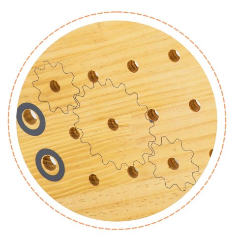 Drewniany Warsztat Dla Dzieci RicoKids Narzędzia Stół 3w1 Montessori