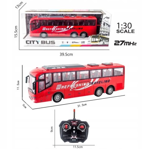 Autobus Turystyczny Zdalnie Sterowany – Realistyczny Model w Skali 1:30 Autobus Turystyczny Zdalnie Sterowany – Realistyczny Model w Skali 1:30