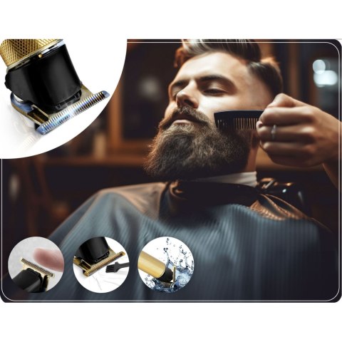 Golarka Barber Master Berdsen BD-260 – Wodoodporna, LCD, 6 Nasadek Golarka Barber Master Berdsen BD-260 – Wodoodporna, LCD, 6 Nasadek