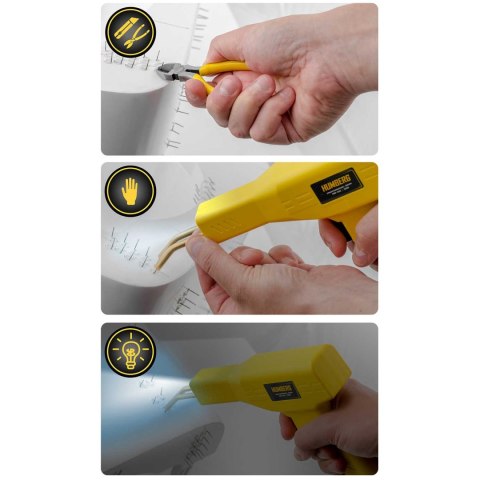 Spawarka Do Plastiku Humberg HM-292 50 W – Zestaw Zszywek 800 Sztuk