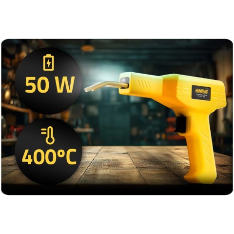 Spawarka Do Plastiku Humberg HM-292 50 W – Zestaw Zszywek 800 Sztuk