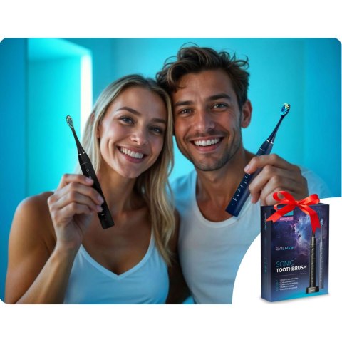 Szczoteczka Soniczna Dla Par 2 Szt 40 000 Ruchów Berdsen Galaxy Duo