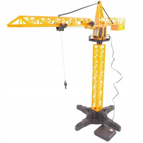 Zdalnie Sterowany Dźwig Żuraw Z Podnośnikiem 55 cm – Obrót 360°, Pilot Zdalnie Sterowany Dźwig Żuraw Z Podnośnikiem 55 cm – Obrót 360°, Pilot