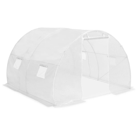 Szklarnia Ogrodowa 9 m 300x300 cm – Wytrzymała Siatka PE i Stal Galwanizowana Szklarnia Ogrodowa 9 m 300x300 cm – Wytrzymała Siatka PE i Stal Galwanizowana