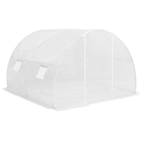 Szklarnia Ogrodowa 9 m 300x300 cm – Wytrzymała Siatka PE i Stal Galwanizowana Szklarnia Ogrodowa 9 m 300x300 cm – Wytrzymała Siatka PE i Stal Galwanizowana