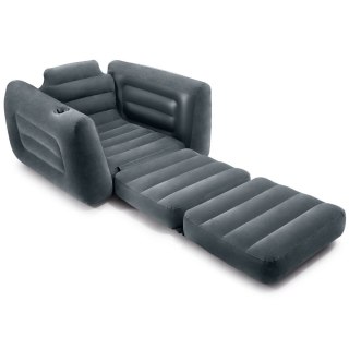 Dmuchany Fotel-Materac 2w1 INTEX 66551 – 224x117x66 cm, Fiber-Tech, Dura-Beam