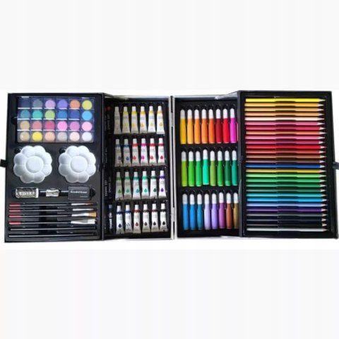 Zestaw Do Malowania I Rysowania Dla Dzieci 145 Elementów – Walizka