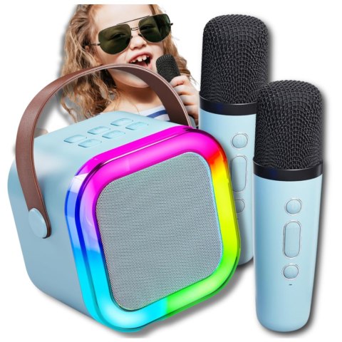Głośnik Bluetooth z mikrofonami i podświetleniem RGB Głośnik Bluetooth z mikrofonami i podświetleniem RGB