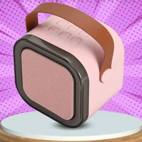 Głośnik Karaoke z Mikrofonem i Podświetleniem LED Bluetooth Głośnik Karaoke z Mikrofonem i Podświetleniem LED Bluetooth