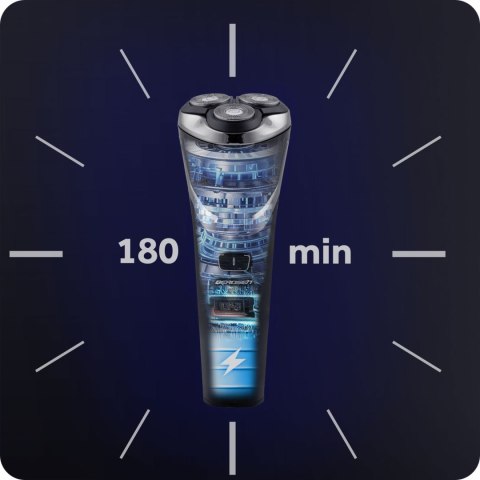 Golarka Barber Master Berdsen BD-268 – 3 Ostrza, LCD, 2000 mAh, USB-C