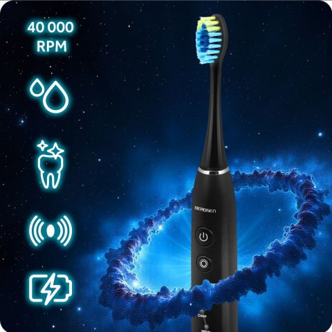 Szczoteczka Soniczna Do Zębów BERDSEN Galaxy + Etui Szczoteczka Soniczna Do Zębów BERDSEN Galaxy + Etui