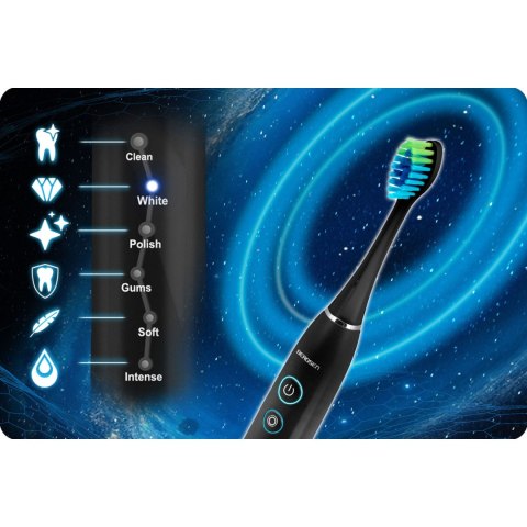 Szczoteczka Soniczna Do Zębów BERDSEN Galaxy + Etui Szczoteczka Soniczna Do Zębów BERDSEN Galaxy + Etui