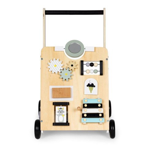 Drewniany Chodzik Pchacz - Wózek Edukacyjny ECOTOYS Drewniany Chodzik Pchacz - Wózek Edukacyjny ECOTOYS