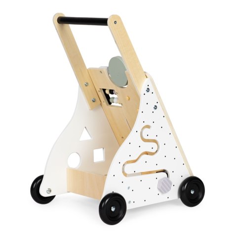 Drewniany Chodzik Pchacz - Wózek Edukacyjny ECOTOYS Drewniany Chodzik Pchacz - Wózek Edukacyjny ECOTOYS