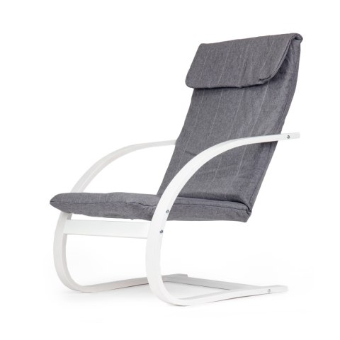 Fotel Bujany Fiński Skandynawski ModernHome White/Charo Fotel Bujany Fiński Skandynawski ModernHome White/Charo
