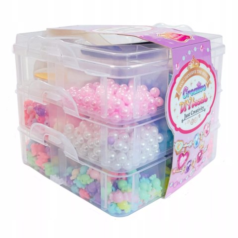 Zestaw Koralików Do Biżuterii W Walizce - Koraliki, Zawieszki