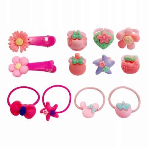 Zestaw Koraliki Biżuteria Walizka 3 Warstwy Zawieszki Żyłka Nożyczki