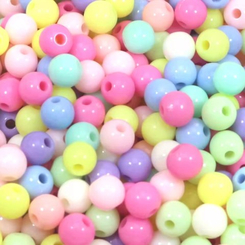 Zestaw Koraliki Biżuteria Walizka 3 Warstwy Zawieszki Żyłka Nożyczki