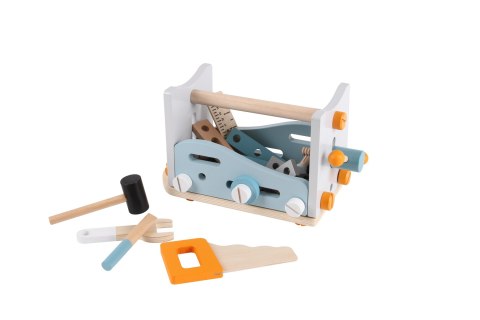 Mini Warsztat Stół Narzędziowy Zestaw Konstrukcyjny 52 Elementy ECOTOYS Mini Warsztat Stół Narzędziowy Zestaw Konstrukcyjny 52 Elementy ECOTOYS