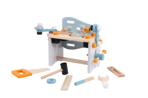 Mini Warsztat Stół Narzędziowy Zestaw Konstrukcyjny 52 Elementy ECOTOYS Mini Warsztat Stół Narzędziowy Zestaw Konstrukcyjny 52 Elementy ECOTOYS