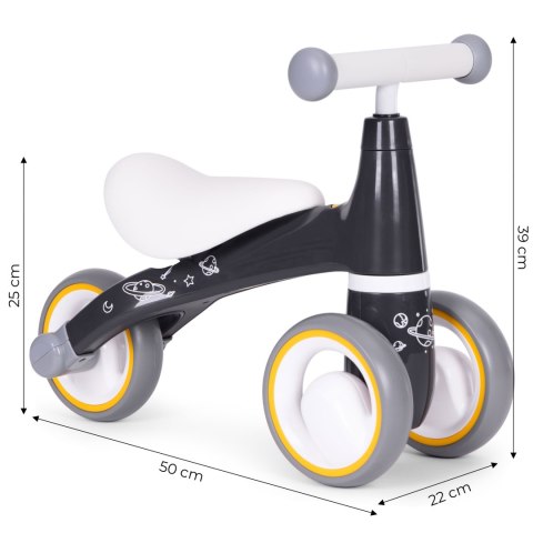 Rowerek Biegowy ECOTOYS "Kosmiczny" – Nauka Równowagi dla Maluchów Rowerek Biegowy ECOTOYS "Kosmiczny" – Nauka Równowagi dla Maluchów
