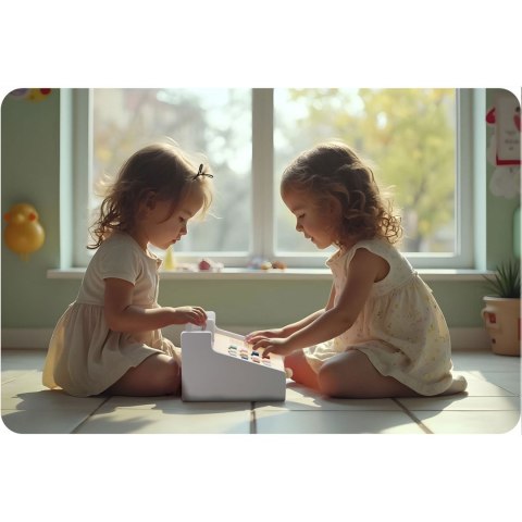 Kasa Sklepowa z Akcesoriami - Nukido NK-863 - Drewniana i Kolorowa Kasa Sklepowa z Akcesoriami - Nukido NK-863 - Drewniana i Kolorowa