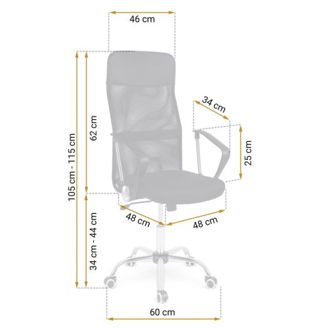 Fotel Biurowy Premium Tamar – Ergonomiczny Design i Mikrosiatka Fotel Biurowy Premium Tamar – Ergonomiczny Design i Mikrosiatka