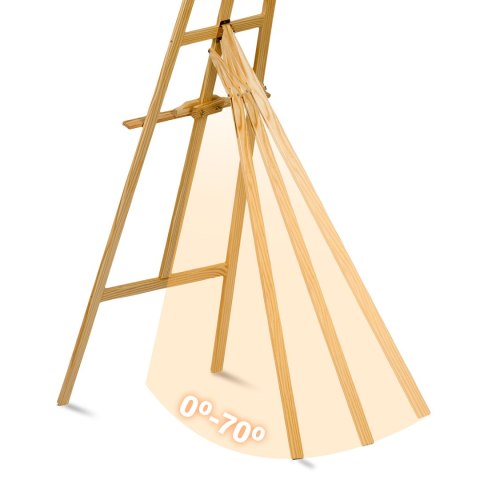 Sztaluga malarska drewniana 175 cm Massido – idealna do studia i pleneru Sztaluga malarska drewniana 175 cm Massido – idealna do studia i pleneru