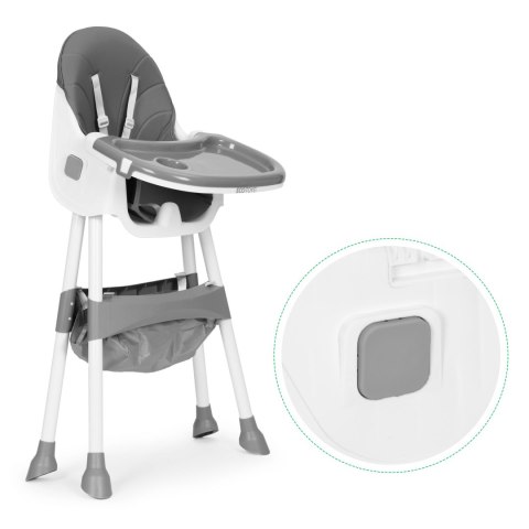 Krzesełko Do Karmienia ECOTOYS – Regulowana Tacka I Kosz Na Akcesoria Krzesełko Do Karmienia ECOTOYS – Regulowana Tacka I Kosz Na Akcesoria