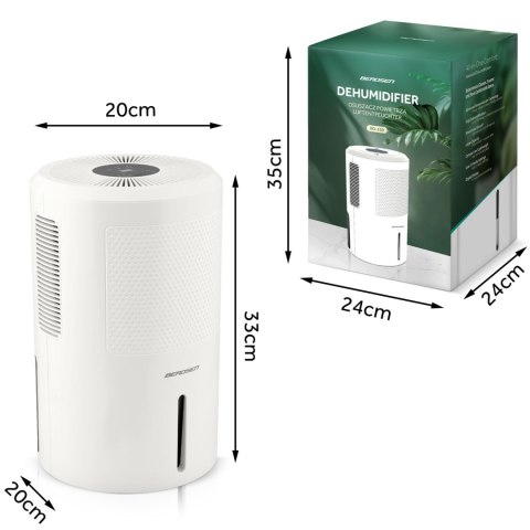 Osuszacz powietrza Ultra Cichy Pochłaniacz Wilgoci Berdsen BD-530 Osuszacz powietrza Ultra Cichy Pochłaniacz Wilgoci Berdsen BD-530