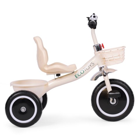 Rowerek Trójkołowy Z Koszami I Dzwonkiem ECOTOYS – Idealny Pierwszy Pojazd Rowerek Trójkołowy Z Koszami I Dzwonkiem ECOTOYS – Idealny Pierwszy Pojazd