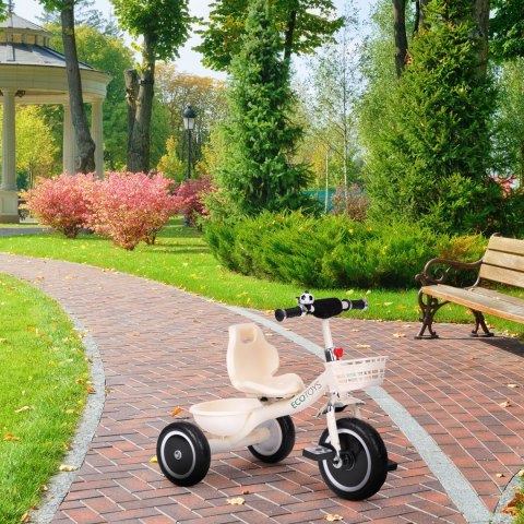 Rowerek Trójkołowy Z Koszami I Dzwonkiem ECOTOYS – Idealny Pierwszy Pojazd Rowerek Trójkołowy Z Koszami I Dzwonkiem ECOTOYS – Idealny Pierwszy Pojazd
