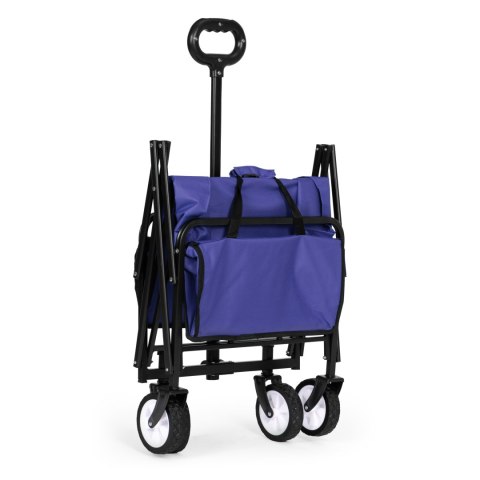Składany Wózek Transportowy MultiGarden 48x90 cm z Gumowymi Kołami Składany Wózek Transportowy MultiGarden 48x90 cm z Gumowymi Kołami