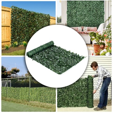 Sztuczny Bluszcz Żywopłot 300x100 Cm – Zielona Osłona MultiGarden Sztuczny Bluszcz Żywopłot 300x100 Cm – Zielona Osłona MultiGarden