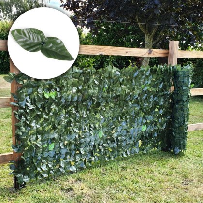 Sztuczny Bluszcz Żywopłot 300x50 Cm – Osłona Maskująca MultiGarden