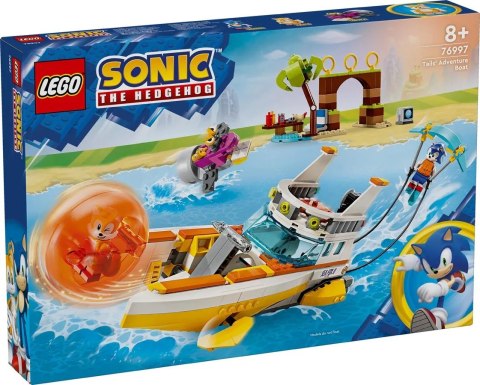 LEGO Sonic The Hedgehog Tails i Przygoda na Łodzi (76997) – Zestaw dla Fanów Gier LEGO Sonic The Hedgehog Tails i Przygoda na Łodzi (76997) – Zestaw dla Fanów Gier