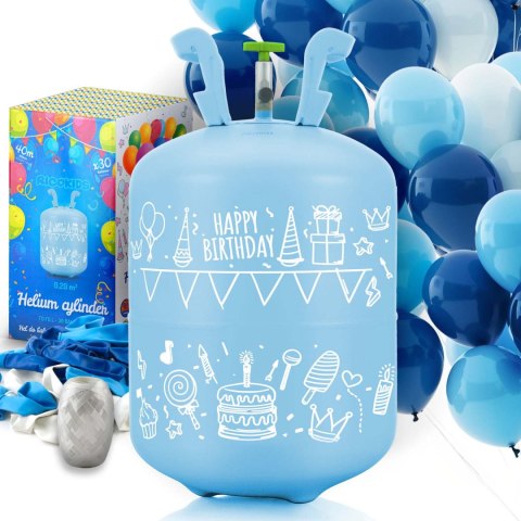 Zestaw Imprezowy Butla Z Helem Ricokids 0,20 m³ + 30 Balonów + Wstążka 40 m Zestaw Imprezowy Butla Z Helem Ricokids 0,20 m³ + 30 Balonów + Wstążka 40 m