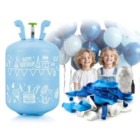 Zestaw Imprezowy Butla Z Helem Ricokids 0,20 m³ + 30 Balonów + Wstążka 40 m Zestaw Imprezowy Butla Z Helem Ricokids 0,20 m³ + 30 Balonów + Wstążka 40 m