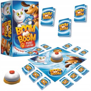 Gra Rodzinna Boom Boom Psiaki I Kociaki – Gra Planszowa Trefl 01909