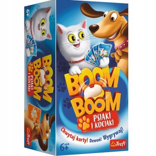 Gra Rodzinna Boom Boom Psiaki I Kociaki – Gra Planszowa Trefl 01909