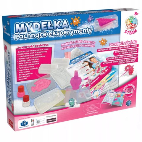 Pachnące Mydełka Science4you Zestaw do Tworzenia Mydełek Trefl 61448 Pachnące Mydełka Science4you Zestaw do Tworzenia Mydełek Trefl 61448