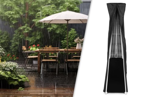 Ogrzewacz Parasol Gazowy MultiGarden Grzejnik 13 kW Szklany na Taras i Ogród